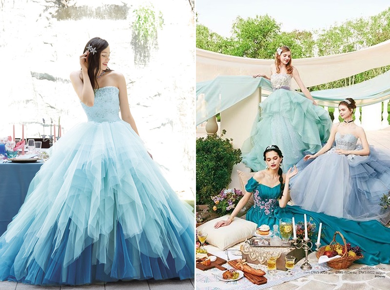 BST váy cưới đẹp như cổ tích của các nàng công chúa Disney